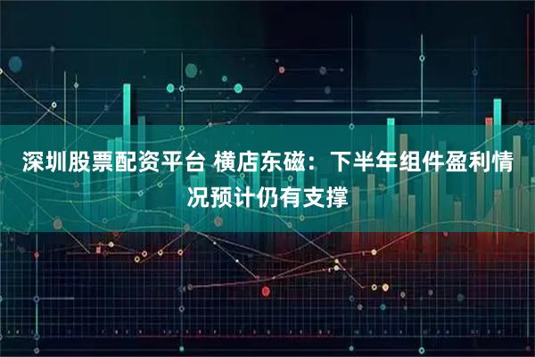 深圳股票配资平台 横店东磁：下半年组件盈利情况预计仍有支撑